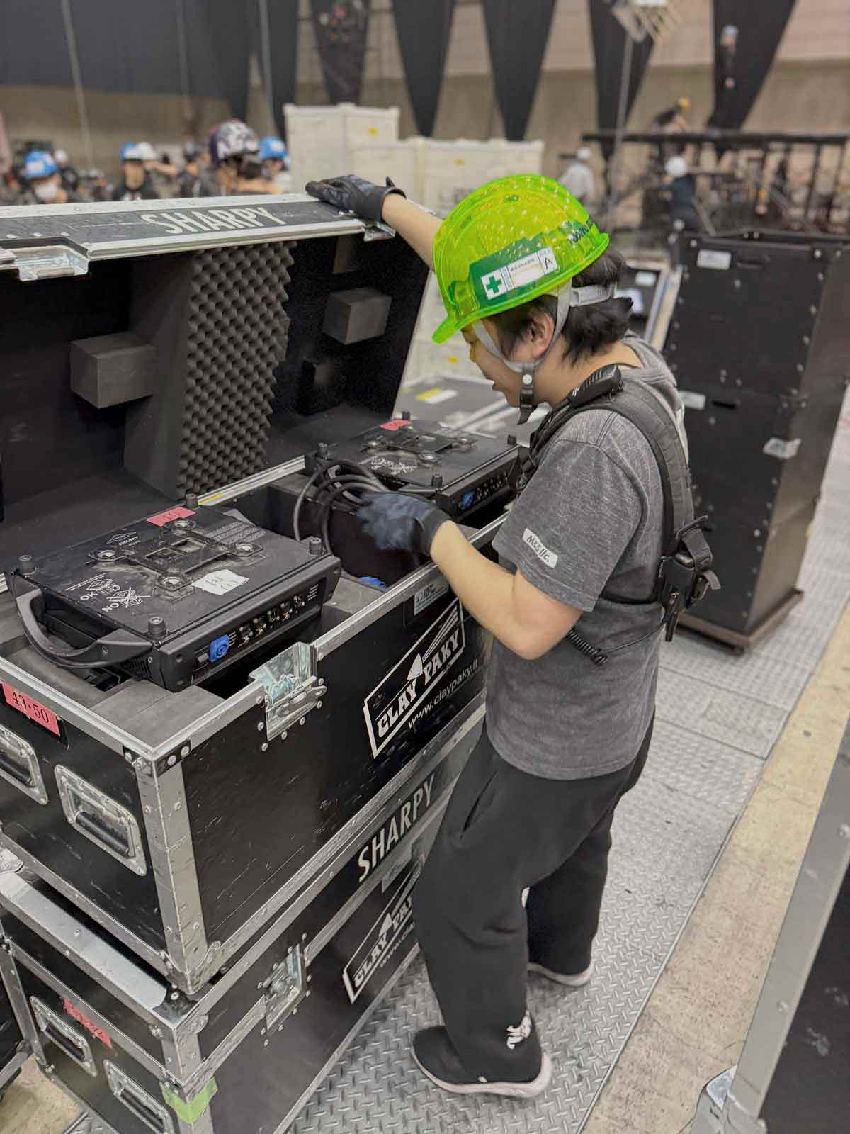 器材の準備
